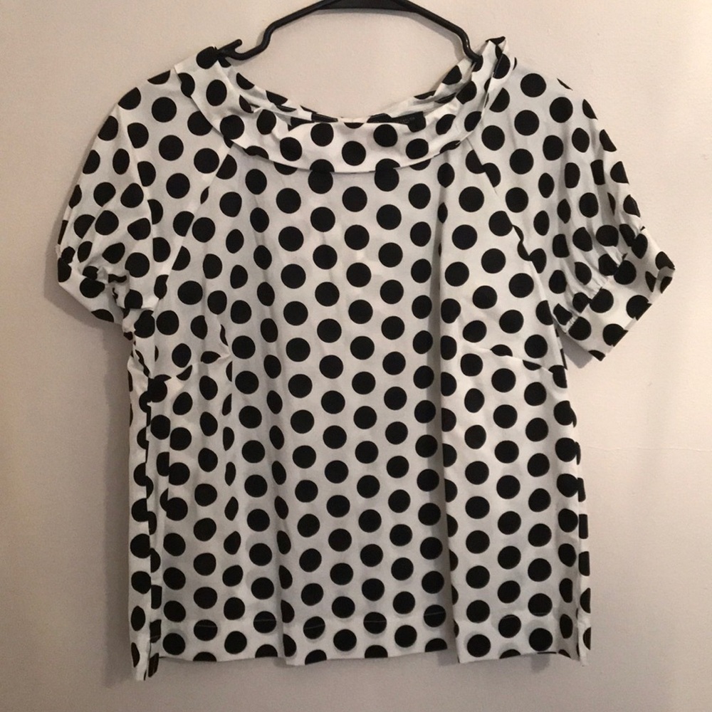 Ann Taylor Factory Polka Dot Shirt